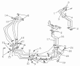 81-E Трубопроводы отопителя/HEATER PIPELINE (Only For STEYR Series Engine)
