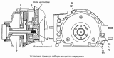 Установка привода отбора мощности переднего 740.30-1005200