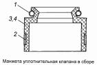 Манжета уплотнительная клапана 740.1007262-01