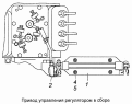 Привод управления регулятором 7406.1108000