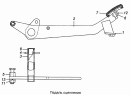 Педаль сцепления 6460-1602010