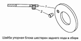 Шайба упорная блока шестерен заднего хода 14.1701086
