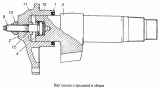 Вал сошки с крышкой 4310-3401063