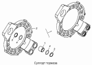 Суппорт переднего тормоза 43114-3501012