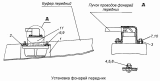 Установка фонарей передних 4310-3712001