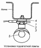 Установка подкапотной лампы 5320-3715001