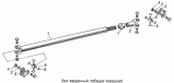 Вал карданный лебедки передний 4310-4502010