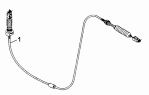 Трос управления акселератором 1108E-K0300