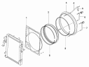 Диффузор вентилятора 1309A-K0100