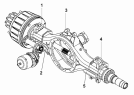 Картер среднего моста 2501A-K0902