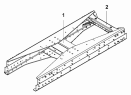 Поперечина балансирной подвески 2801P-K0902