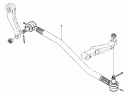 Продольная рулевая тяга 3301A2-K0300
