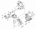 Тормозной механизм средний правый 3503B-K0800