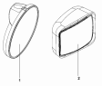 Зеркала нижнего обзора 8219A-C0101