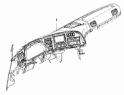 Левая боковая панель приборов в сборе 5305001-C0130GY03