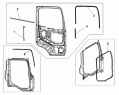 Уплотнитель правой двери 6107B-C0100