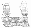 Сиденье пассажира 6900A-C0100