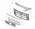 Передняя панель и решетка радиатора 5301C-C0101