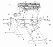 Левая подножка кабины 8405A-C0104
