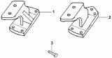 Кронштейн передней подвески двигателя/Engine Front Suspension Bracket Subassembly EM9223