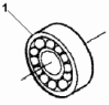Передний подшипник/Transmission First Front Bearing CL9079