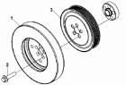 Гаситель крутильных колебаний/Torsional Vibration Damper Subassembly DA9155