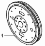 Установка маховика/Flywheel Subassembly FW9782