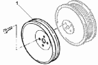 Шкив приводного приспособления/Accessory Driving Pulley Subassembly PA9001