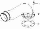 Установка соединителя воздухозаборника/Air Inlet Connection Subassembly IC9450
