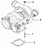 Установка турбокомпрессора/Supercharger Subassembly PP98671