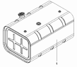 Топливный бак/Fuel Tank Subassembly 1101F-T0400