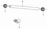 Сигнализатор засоренности воздушного фильтра/Air Filter Clog Alarm 1109J-T0300