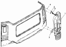 Воздухозаборник/Air Inlet Pipe Subassembly - Cab 1109K-C0102