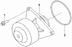 Установка водяного насоса/Water Pump Subassembly WP9101
