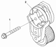 Натяжной ролик ремня/Belt Tensioner Subassembly WP9916