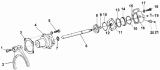 Цилиндр дополнительной коробки передач/Auxiliary Gearbox Cylinder Assembly 1700020-T1702-13