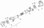 Карданный вал/Driving Shaft & Sliding Fork Assembly 2201010-T2201