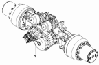 Средний мост в сборе/Middle Axle Assembly 2500010-T2000