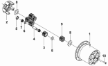 Колесный редуктор/Wheel End Reducer Assembly 2405ZHS01-010