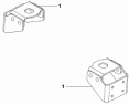 Дополнительная подвеска двигателя/Engine Auxiliary Suspension Subassembly - Rivetted and Welded Vehicle Frame 1001J-T1400