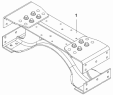 Поперечина/Cross Beam Subassembly - Reinforced Beam 2801HC-ZB3