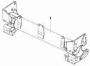 Поперечина/Cross Beam Subassembly ­ Front 2801I-T1400