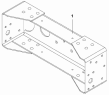 Поперечина/Cross Beam Subassembly - Rear 2801Q-T1400