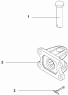 Установка заднего буксировочного крюка/Rear Towing Attachment Subassembly 2805A-Z0600
