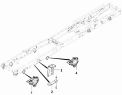 Кронштейны передней подвески/Front Leaf Suspension Installation Subassembly - Trailer Frame 2901C-T1401