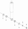 Соединительная серьга амортизатора/Vibration Damper Lifting Lug Connecting Rod 2901J1-02