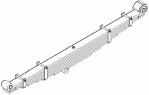 Передняя рессора/Front Leaf Spring Subassembly 2912A-T1100