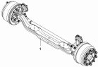 Передняя ось/Front Axle Assembly 3000010-T2100