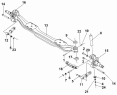 Передняя ось/Front Axle Subassembly 3001A3-ZB3