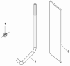 Держатель запасного колеса/Spare Type Fixing Hook Subassembly 3105A-T2200